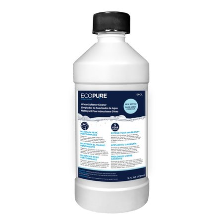 ECOPURE Water Solved Water Softener Cleaner Liquid 16 oz 7346596